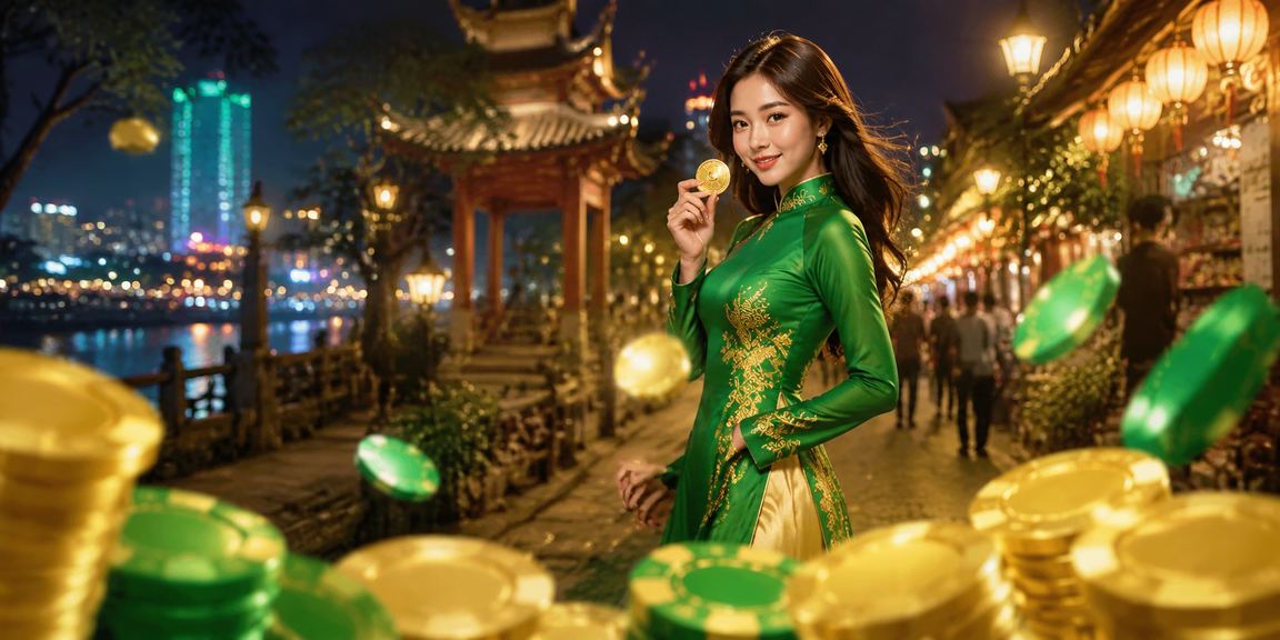Không khí sôi động tại chợ đêm Sài Gòn với người dùng trải nghiệm casino trực tuyến trên điện thoại